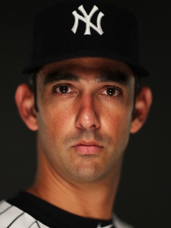 New York Yankees Photo Day, TAMPA, FL - FEBRUARY 23: Jorge Posada Photographic Poster Print by Al Bello, 24x32