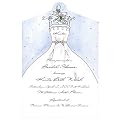 Box of 10 Bridal Gown Invitations