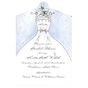 Box of 10 Bridal Gown Invitations
