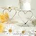 Heart Pillar Holders - Silver - Silver