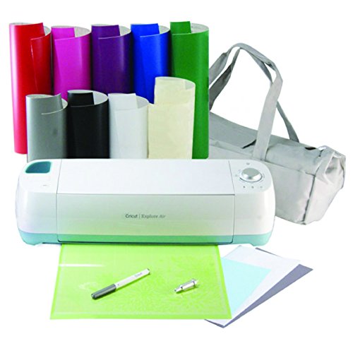 Cricut explore air machine bundle with adhesive rainbow…