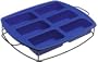 KitchenAid Silicone 6-in-1 Loaf Pan with Sled, Blue