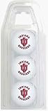 Indiana Hoosiers Top Flite XL Golf Balls 3 Ball Sleeve (Set of 2)