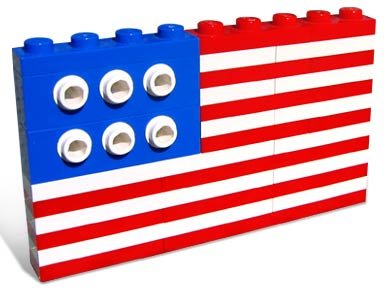 Lego American Flag 10042