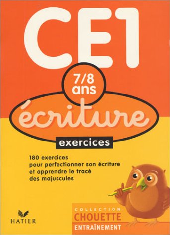 Chouette Entraînement : Écriture, du CE1 au CE2 - 7-8 ans