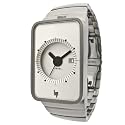 Lip Créateur Men's Fridge Quartz Analogue Watch 1871512 with White Dial and Stainless Steel Case
