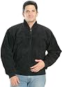 Classic Men's Black Suede Jacket
