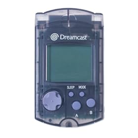 SEGA Dreamcast Black Visual Memory Unit VMU by 