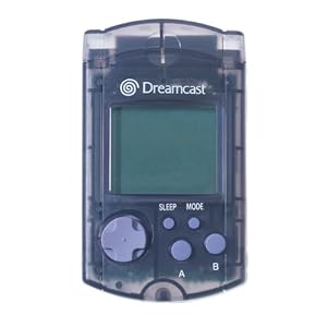 SEGA Dreamcast Black Visual Memory Unit VMU by