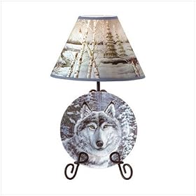 Wolf Plate Rack Lamp CT-33770 from Lava Lamps