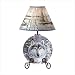 WOLF IN A SNOWY FOREST LAMP PLATE HOLDER COLLECTIBLE