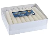 Beeswax Shabbat Candles / 30 Pack - 4 Hour Burn Time
