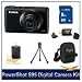 Canon PowerShot S95 10 MP Digital Camera with 3.8x Wide Angle Optical Image Stabilized Zoom and 3.0-Inch inch LCD Premiere Kit With Deluxe DigPro Carrying Case, 3pc. Lens Cleaning Kit, 8 GB Memory Card, Card Reader, & Mini Tripod