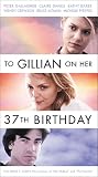 To Gillian on Her 37th Birthday