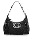 G by GUESS Nouveau Logo Top Zip Handbag, BLACK