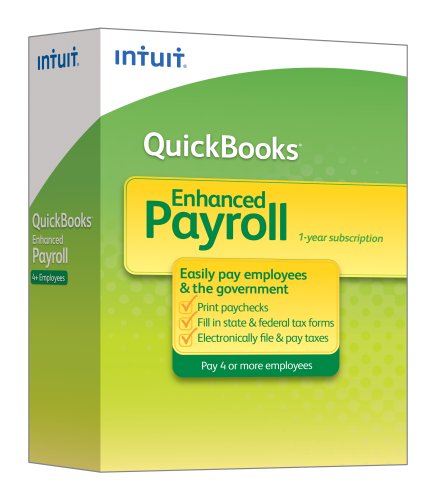 QuickBooks Enhanced Payroll Unlimited Employees 2009