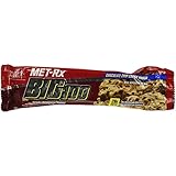MET-Rx Big 100 Meal Replacement Bar, Chocolate Chip Cookie Dough, 3.52 Ounce, 9 Count