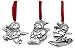 Gorham Snowmen Ornaments, Set of 3