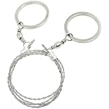 uxcell&reg; Double Split Ring Outdoor Field Survival Chainsaw Chain Saw 67cm