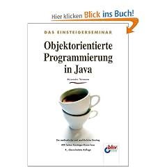 Objektorientierte Programmierung in Java