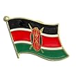 Kenya Flag Lapel Pin
