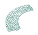 BETOP HOUSE Vine Lace 50-Piece Cupcake Wrappers, Blue