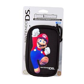 Nintendo DS Lite Game Traveler Mario Case - Black by A.L.S.