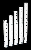 Cheetah Mounts APMEPW White Extension Poles for Projector Ceiling Mount