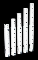 Cheetah Mounts APMEPW White Extension Poles for Projector Ceiling Mount