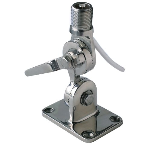Pacific Aerials LongReach Pro Stainless Steel AM FM Fold Down Mount