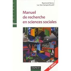 Manuel de recherche en sciences sociales