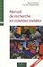 Manuel de recherche en sciences sociales Manuel de recherche en sciences sociales