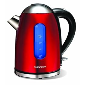 Morphy Richards Meno 43916 Jug Kettle, Red