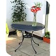 Miami Round Table in Gunmetal