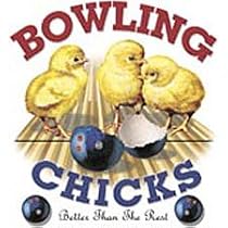 Bowling Chicks Adult T-Shirt