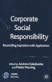Review Palgrave Macmillan  / Corporate Social Responsibility: A 21st Century Perspective