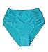 Papaya Wear Women's Retro High Waist Braided Fringe Top Bikini Swimwear Plus Size,Blue ,Large