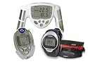Omron Body Logic Body Fat Analyzer HBF-306BL, Heart Rate Monitor, HJ-112 Digital Premium Pedometer