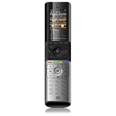 One for All URC 8602 Xsight Colour Universal-Fernbedienung (LCD-Farbdisplay, Infrarot-Lernfunktion, Makrofunktions-Tasten) schwarz