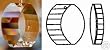 38mm Swarovski Strass View Energy Gate Crystal Prisms #8950-0032-38