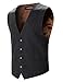 FLATSEVEN Mens Designer Stylish Casual Vest Premium