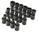 SK Hand Tools 33350 15-Piece 3/8-Inch Drive 6 Point Swivel Metric High Visibility Impact Socket Set