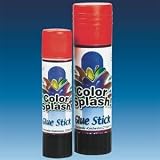 Color Splash .74-Oz. ! Glue Stick - Purple (Pk/12)