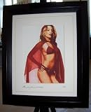 Kylie Minogue Limited Edition Framed Art Print