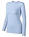 Duofold Women's Mid Weight Wicking Thermal Shirt, Frost, Medium