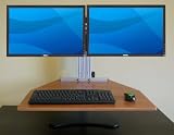 Ergo Desktop Kangaroo Elite in Cherry Finish