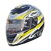 Sporting Goods : DOT Full Face 80 Yellowg Motorcycle Helmet