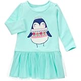 GYMBOREE(ジンボリー) ペンギン ドレス スイート ミント ワンピース 12～18ヶ月【並行輸入】