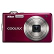 Nikon Coolpix 12.0MP Compact Digital Camera - Red (S630)