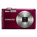 Nikon Coolpix 12.0MP Compact Digital Camera - Red (S630)